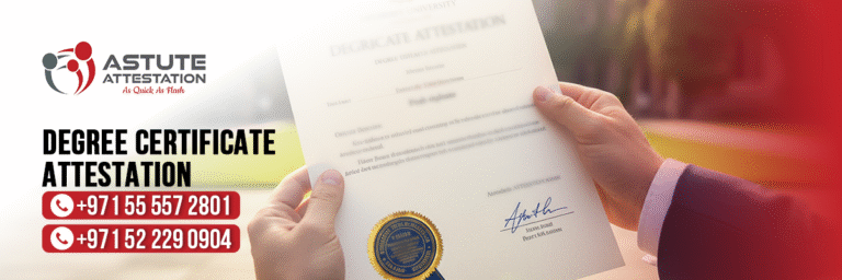 Degree Certificate Attestation