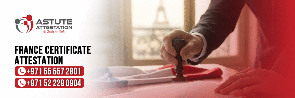 France Certificate Attestation