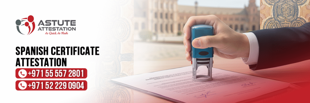 Spanish Certificate Attestation