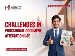 Challenges in Educational Document Attestation UAE: Common Problems and How to Avoid Them